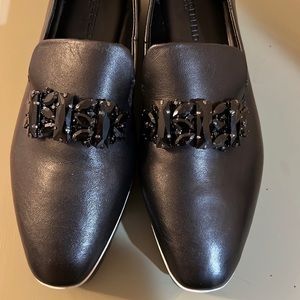 ❌ SOLD Karl Lagerfeld platform embellished loafers sz 10 NWOT